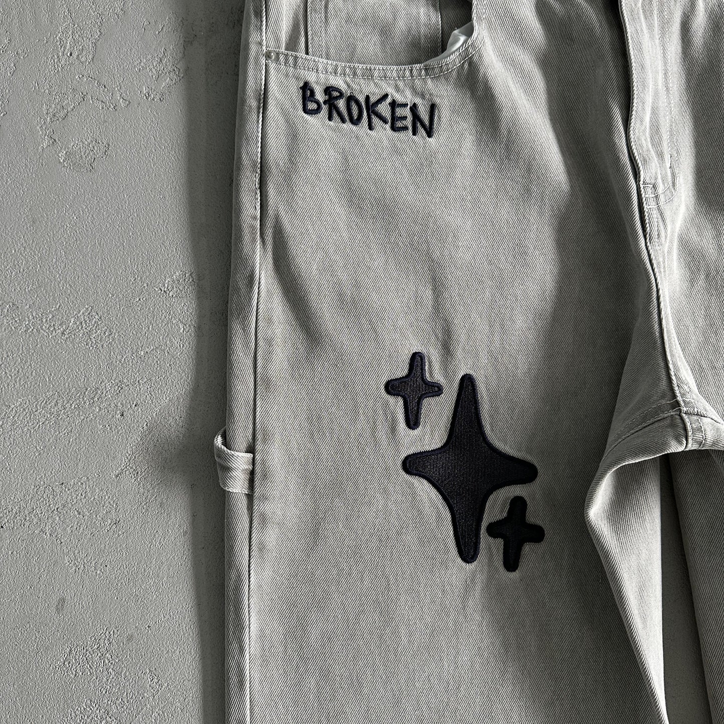 Broken Planet Black Star Pants 