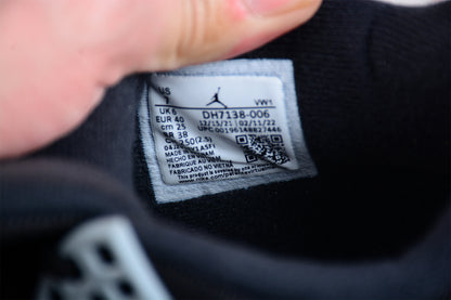 AJ4 Retro "Black Canvas"