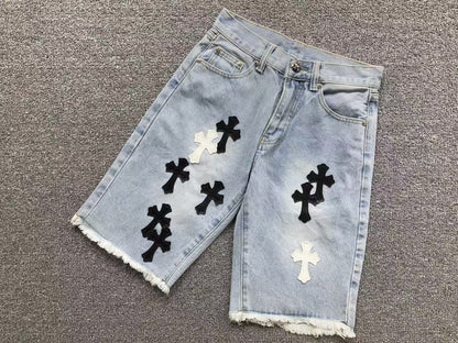 Chrome Hearts Jeans Shorts