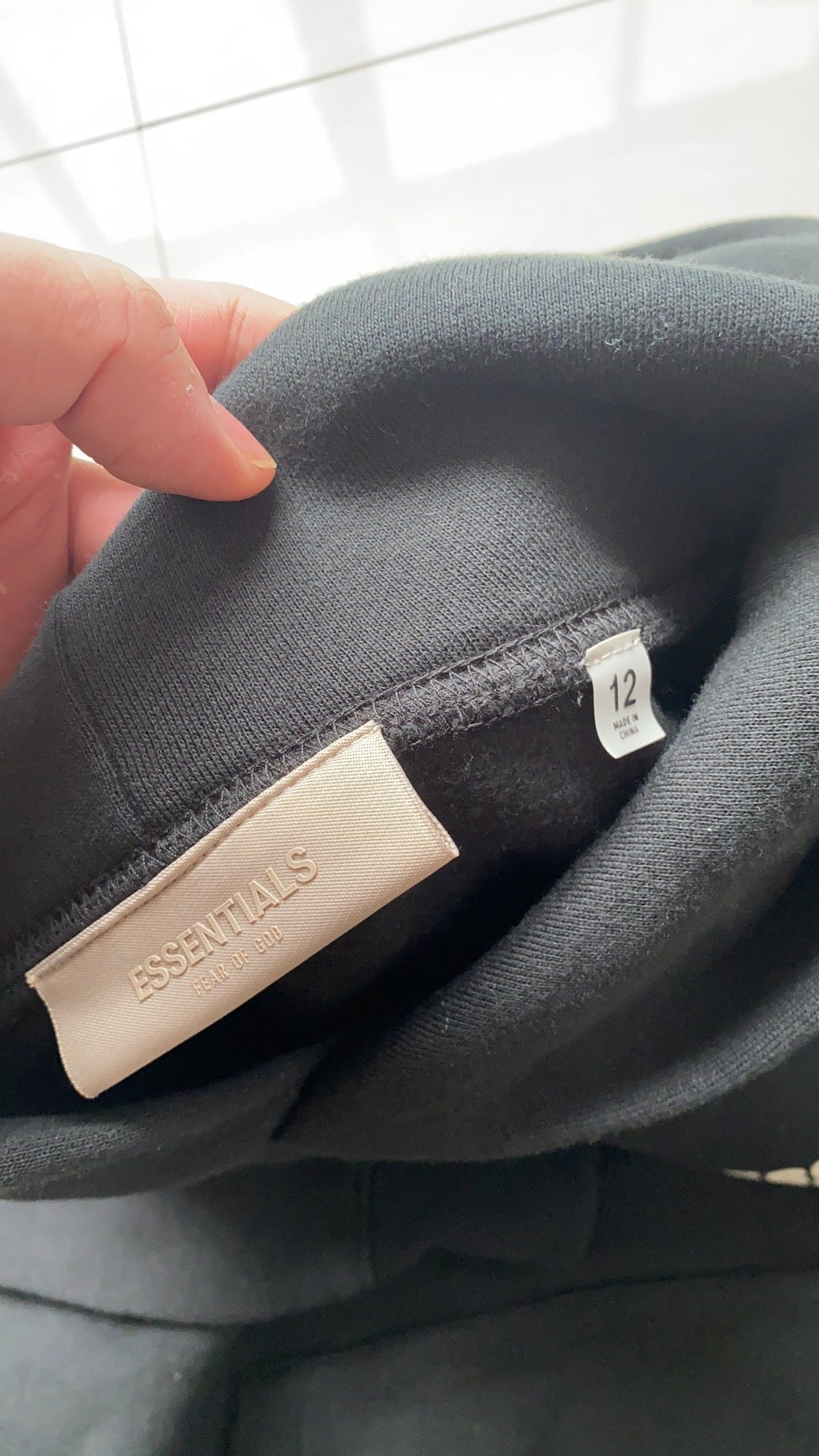 FOG x Essentials Hoodie Kids